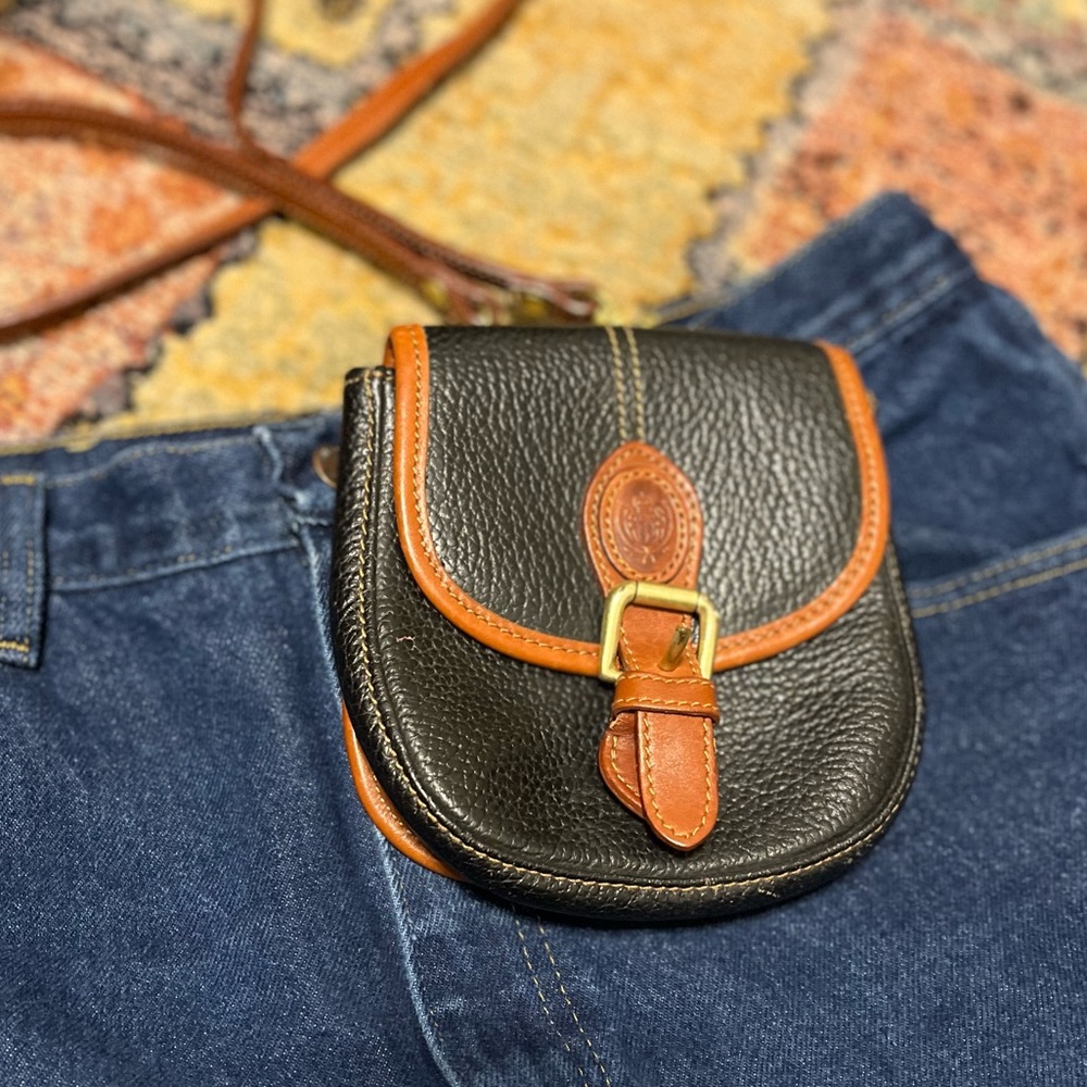 Liz Claiborne Leather Satchel Belt Bag